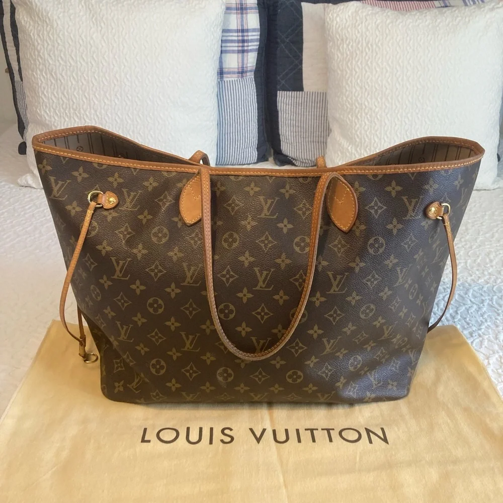 LOUIS VUITTON NEVERFULL GM - Picture 1 of 11